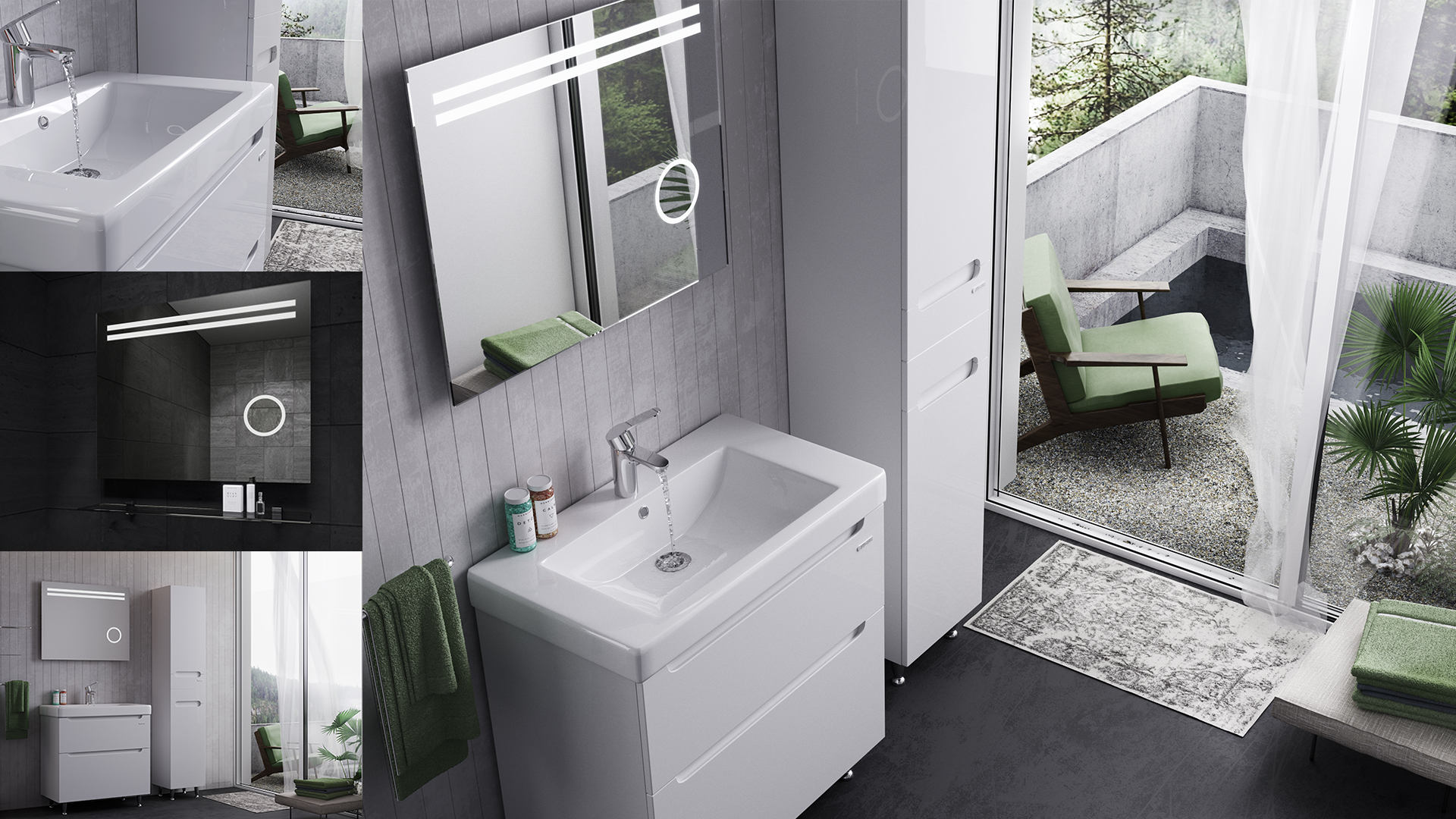 Era 90 Flooring Cabinet Set