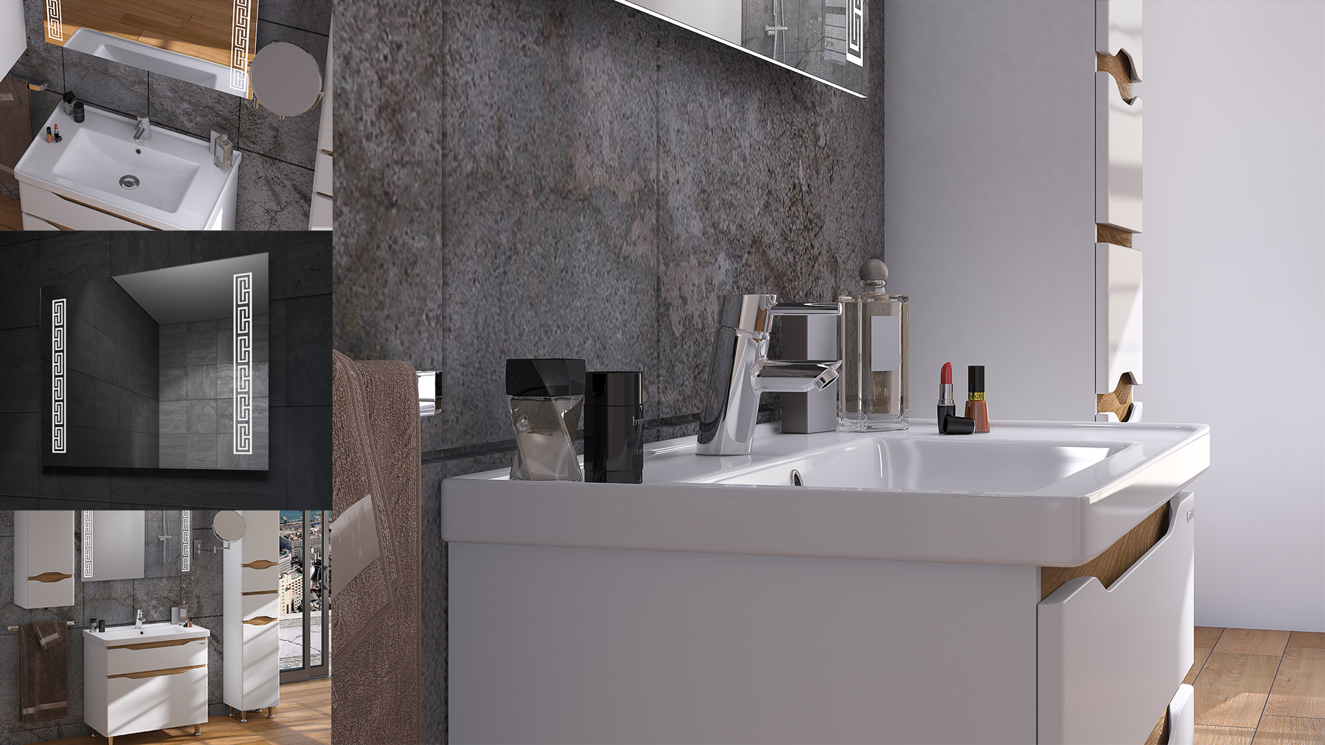 Liga Cabinet side view