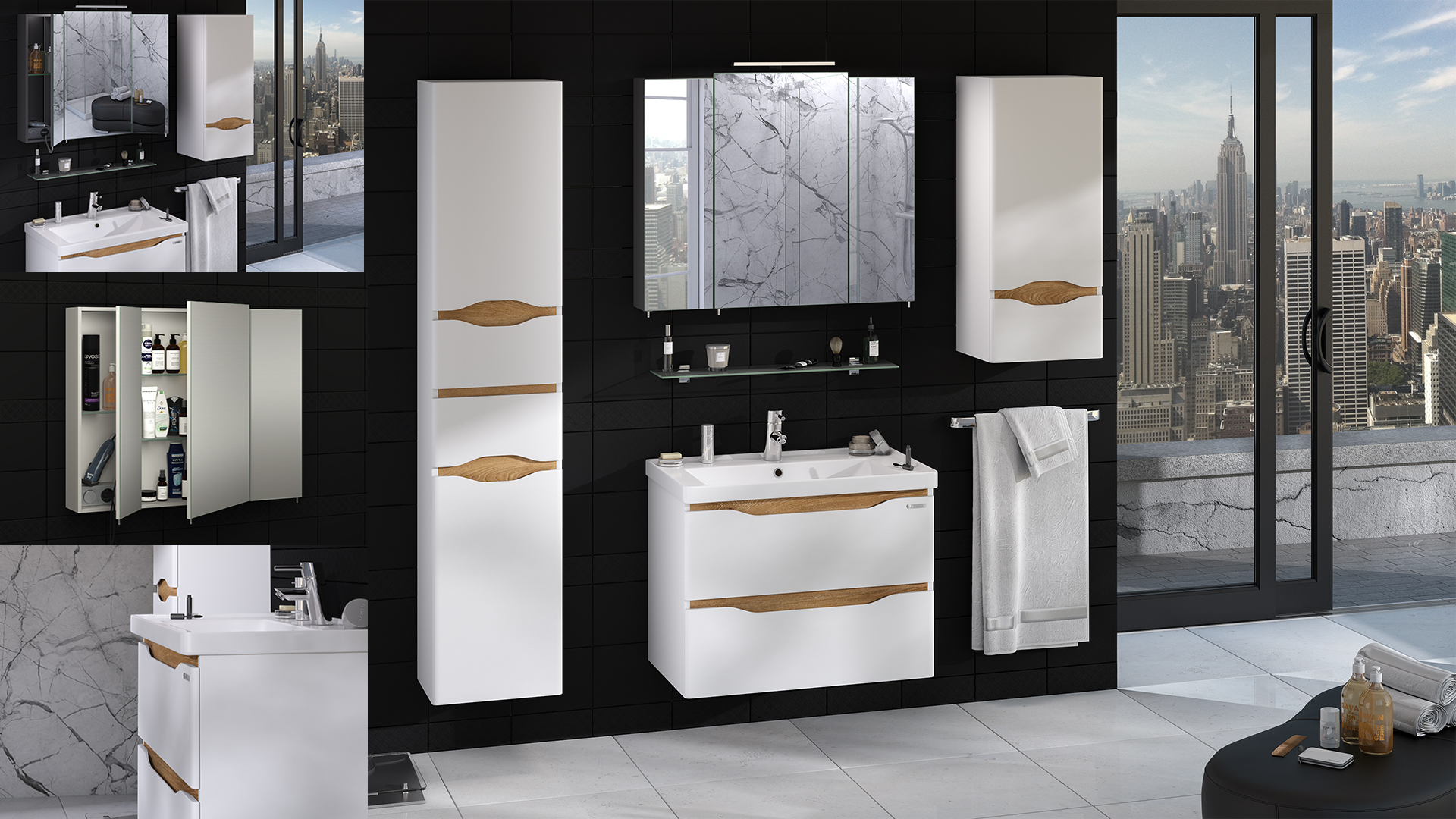 Liga Air Wall Hung Set