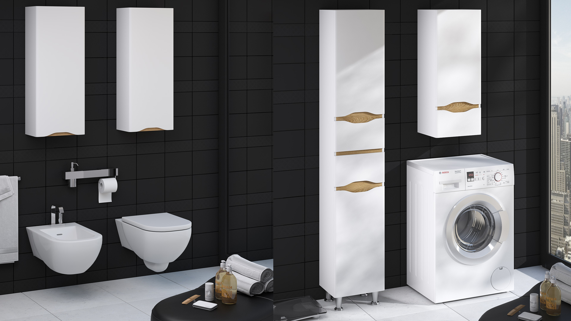 Liga Tall Cabinet Flooring